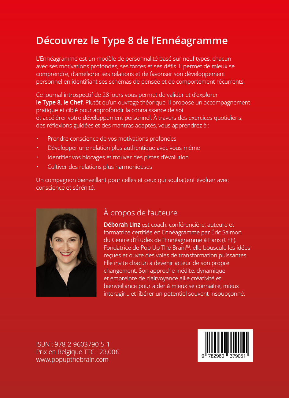 Le journal du Type 8 de l'Ennégramme, le Chef