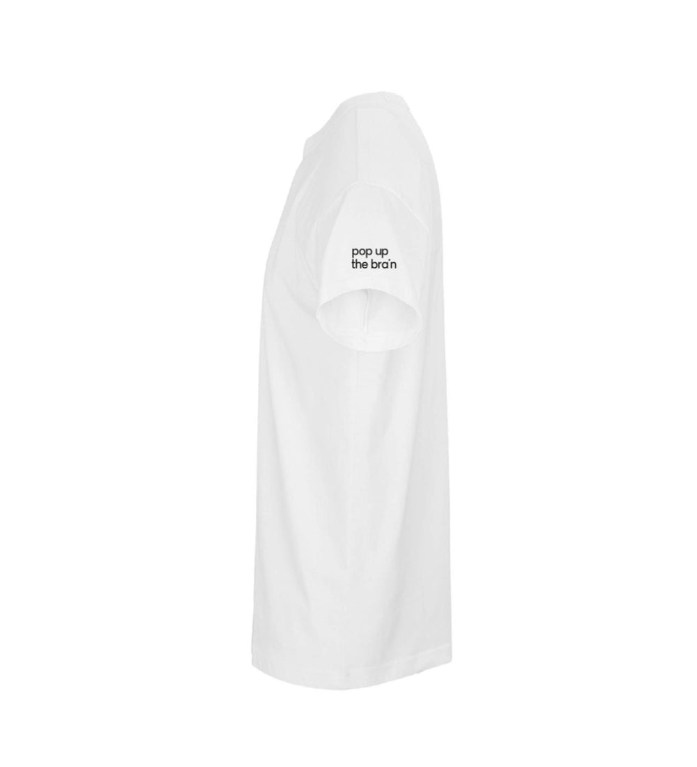 T-Shirt "Made in neurones®", Blanc