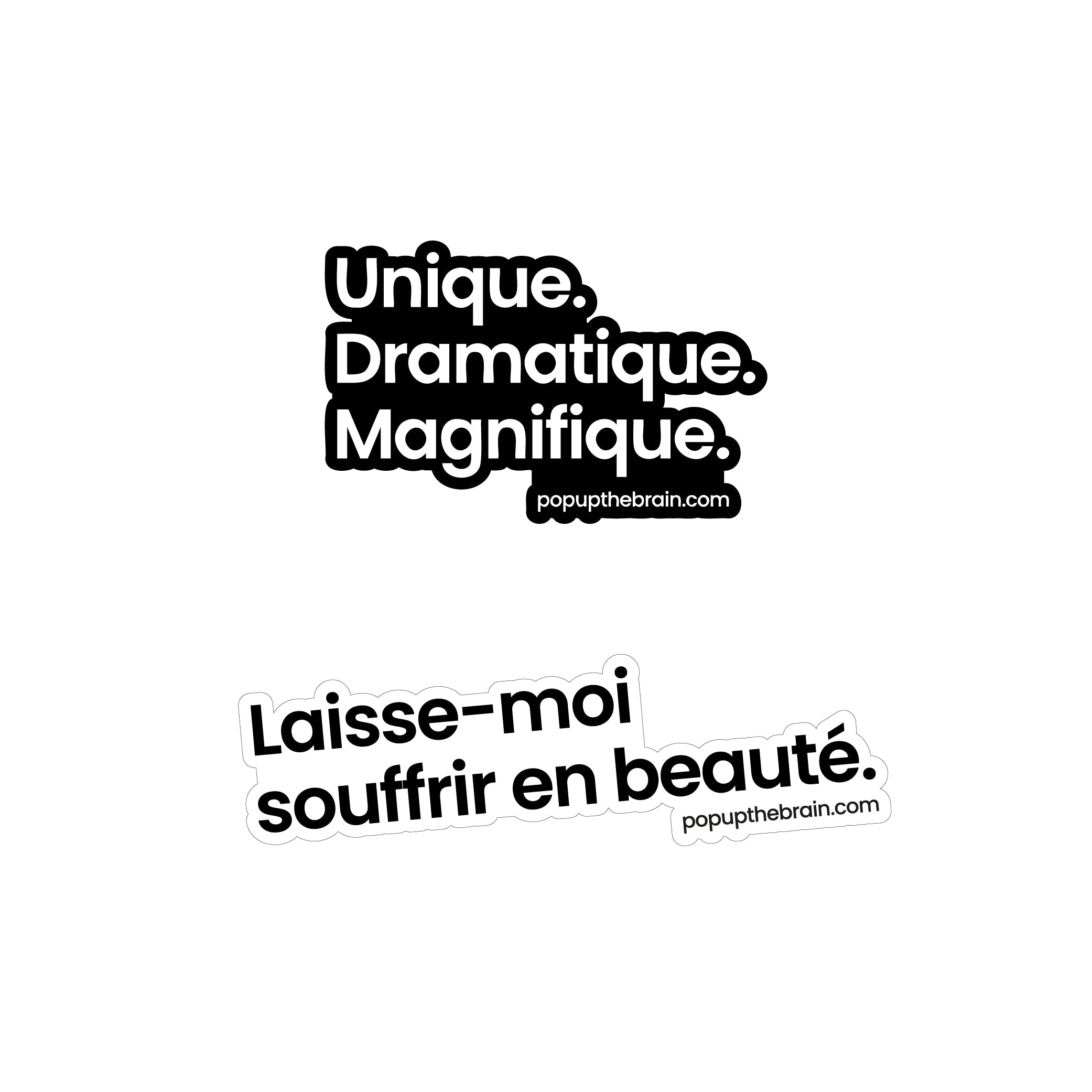 Duo d'autocollants - Type 4