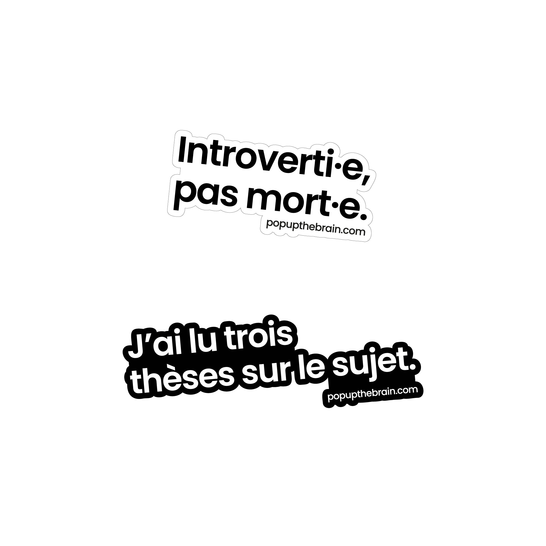 Duo d'autocollants - Type 5