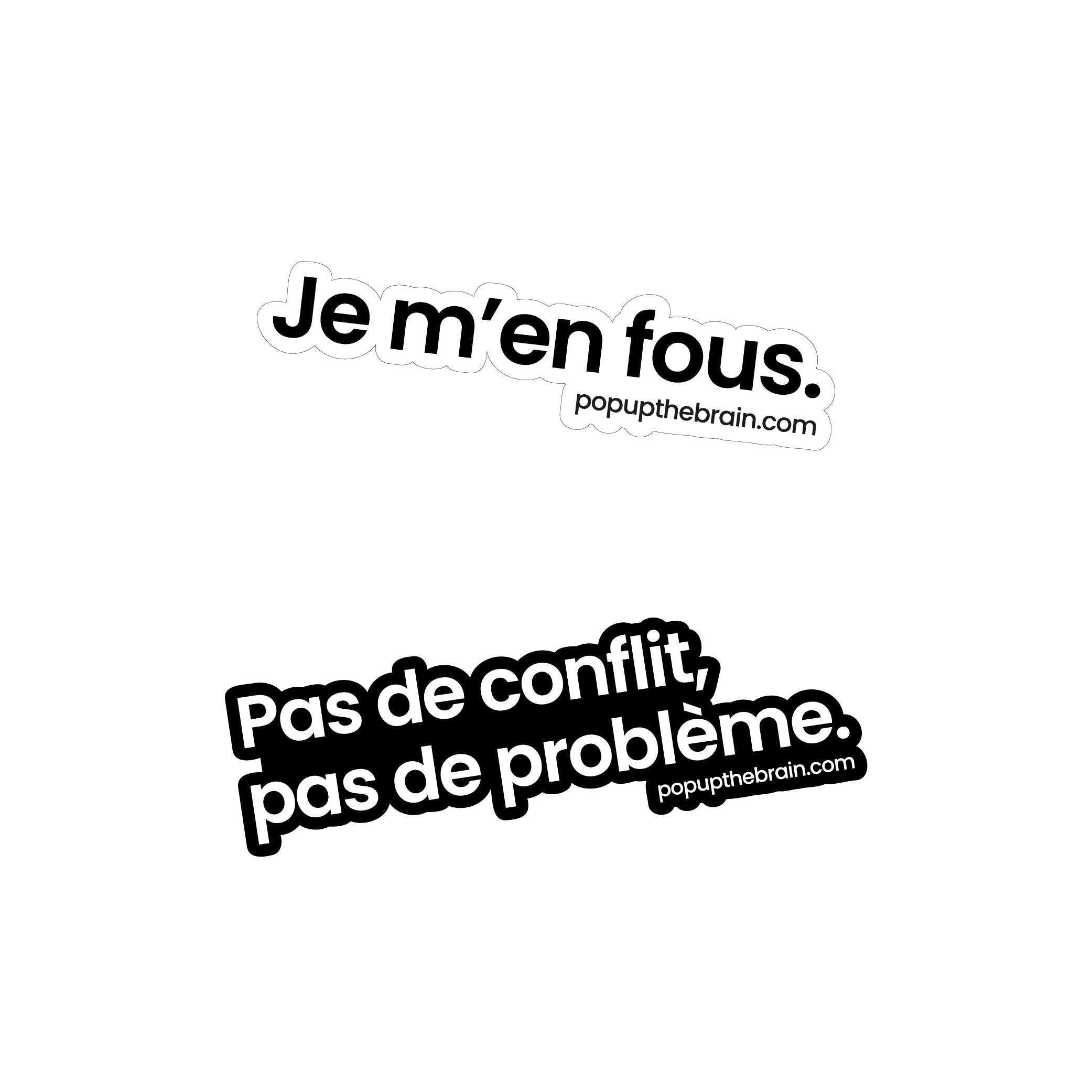 Duo d'autocollants - Type 9