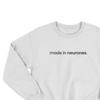 Sweatshirt "Made in neurones®", Blanc