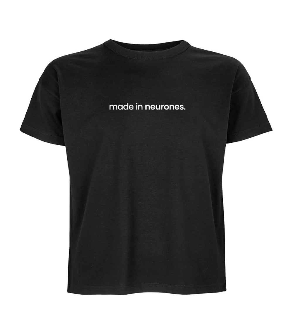 T-Shirt "Made in neurones®", Noir