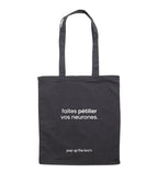 Tote Bag "Faites pétiller vos neurones", Noir